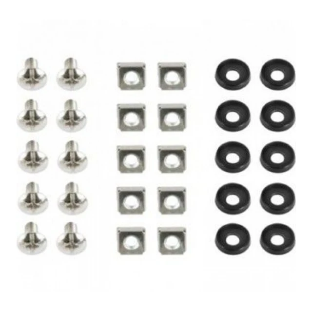 19A-FSET-01 Gembird 19 rack set, Vijci, navrtke i podloške, 10kom set