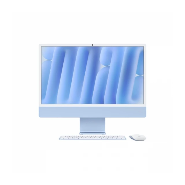 24-inčni iMac M4 sa 10-jezgarnim CPU-om, 10-jezgarnim GPU-om, 24GB objedinjene memorije i 512GB SSD - Blue