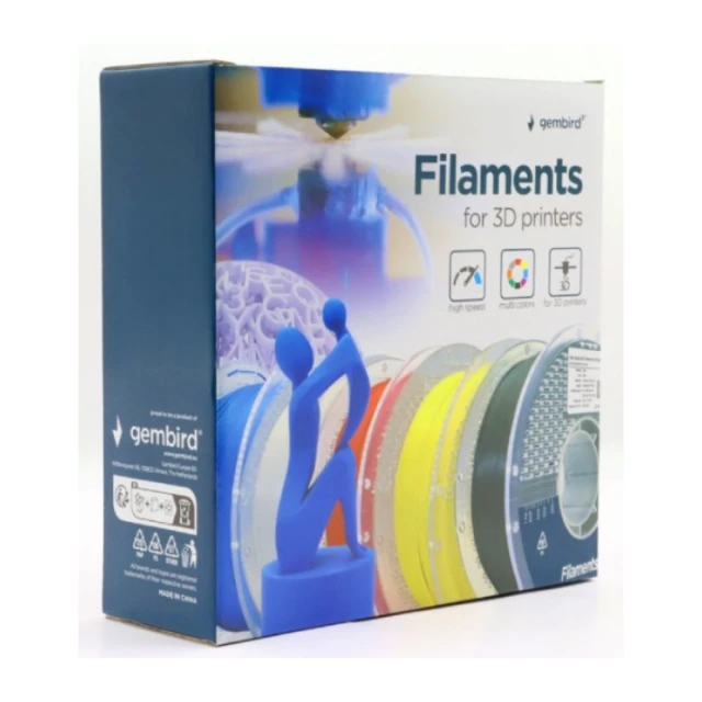 3DP-ABS1.75HY-01-BK ABS filament velike brzine za 3D stampac 1.75mm, kotur 1KG BLACK