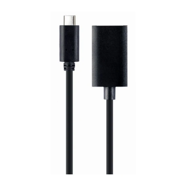 A-CM-DPF-02 Gembird USB Type-C to DisplayPort adapter cable, 4K, 15 cm, black