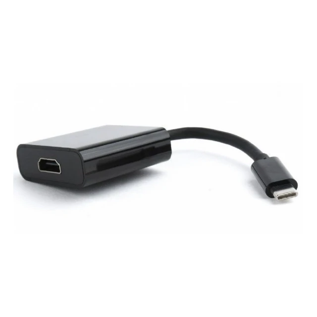 A-CM-HDMIF-01 Gembird USB-C to HDMI adapter, black (A-CM-HDMIF-03) FO A