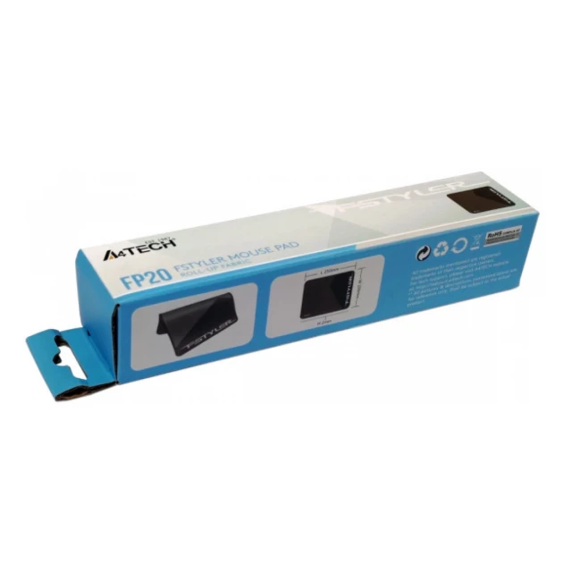 A4-FP20 GREY A4Tech, Gejmerska podloga za misa od prirodne gume, 200x250mm, 2mm