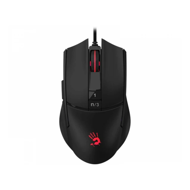 A4 TECH L65 Max Bloody RGB Gaming Stone Black USB miš crni 