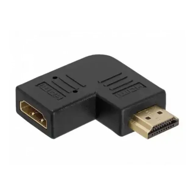 Adapter HDMI - HDMI ugaoni M/F