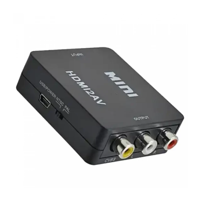 Adapter konverter HDMI-AV 1080p Linkom