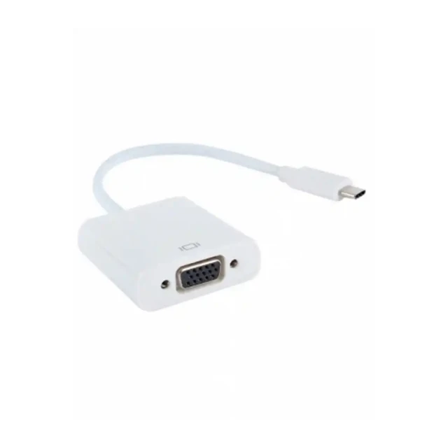Adapter USB 3.1 Tip C - VGA M/Ž e-Green beli