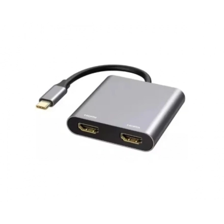 Adapter USB E-GREEN 3.1 tip C (M) - 2 x HDMI