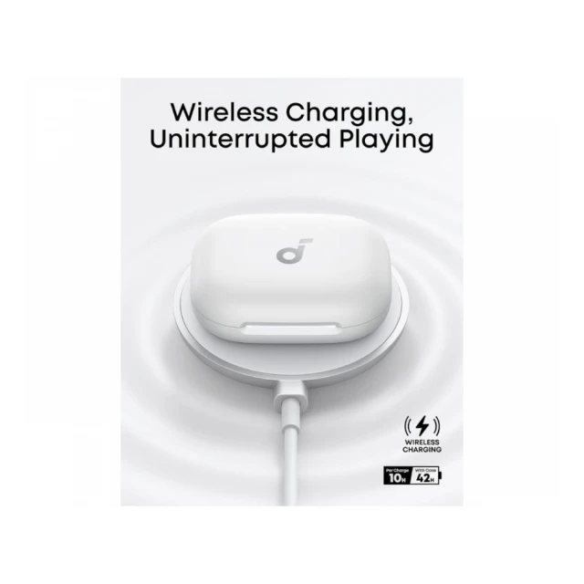 ANKER Soundcore AeroFit 2 BT bubice sa mikrofonom bele 