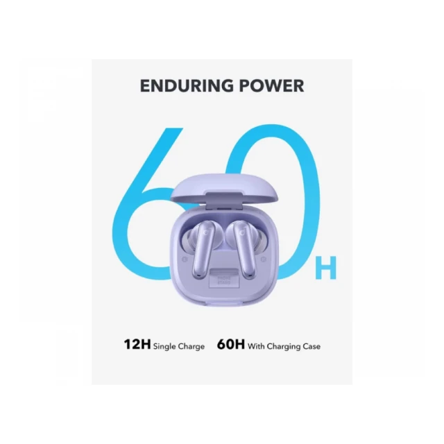 ANKER Soundcore P40i TWS BT bubice sa mikrofonom ljubičaste 