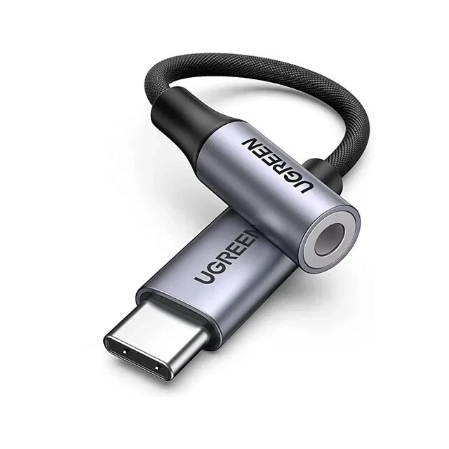 Audio adapter Ugreen AV161 USB type-C na 3.5 mm M/F 10cm