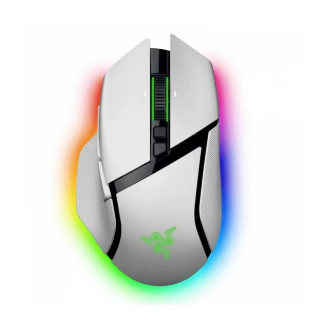 Basilisk V3 Pro 35K - Ergonomic Wireless Gaming Mouse - White Edition