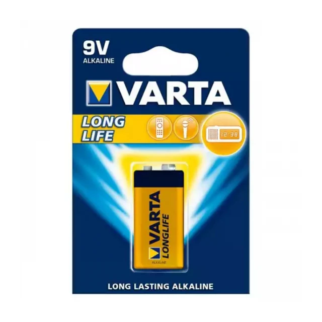 Baterija Varta 6LR61 Longlife 9V, nepunjiva