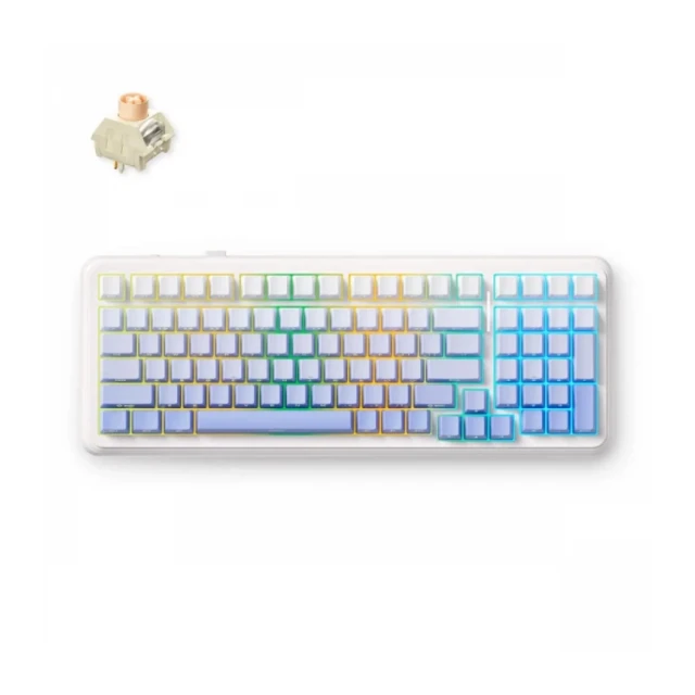Bežična gaming tastatura MCHOSE K99 V2 Mehanička glacier gradient