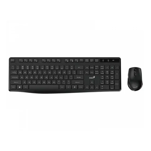 Bežična tastatura+miš Genius KM-8206S, US