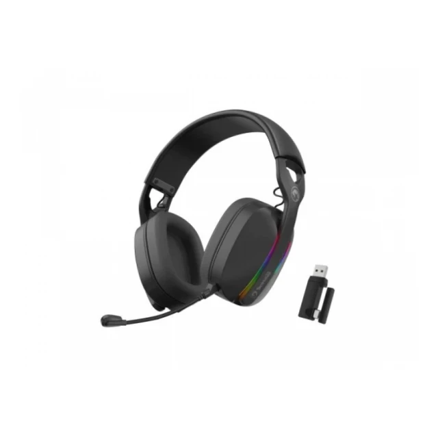 Bežične gaming slušalice sa mikrofonom Marvo Pulz 70W HG9086WS crne