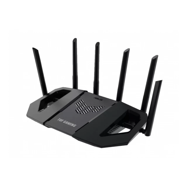Bežicni ruter ASUS TUF-BE6500 Wi-Fi/BE6500/5764 Mbps/688 Mbps/USB3.2/6 eksternih antena/crna