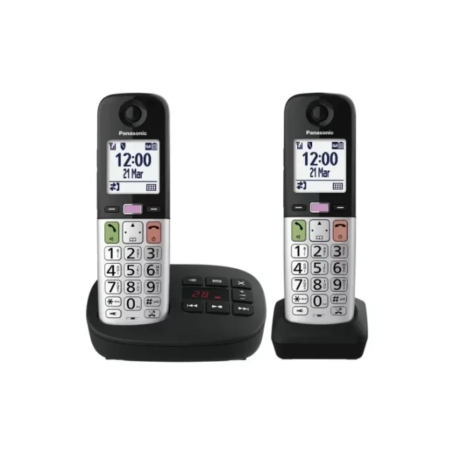 Bežični telefon Panasonic KX-TGU432EXB duo sa sekretaricom