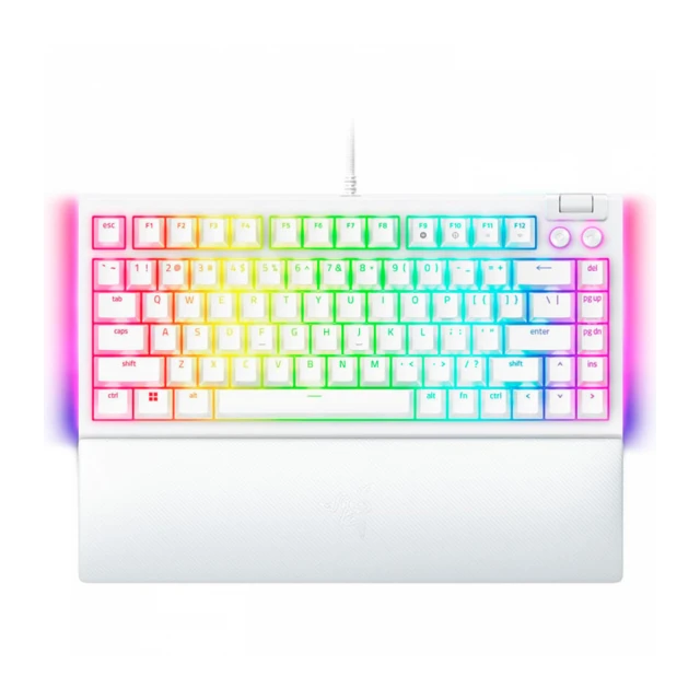 BlackWidow V4 75% - Hot-swappable Mechanical Gaming Keyboard - White - US Layout
