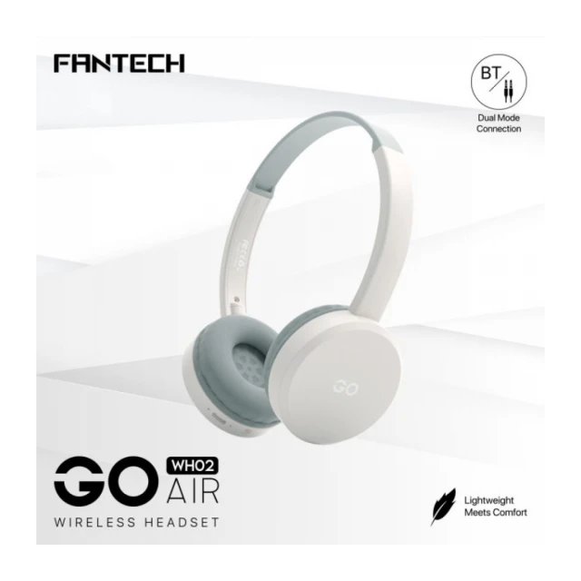 Bluetooth slušalice Fantech GO Air WH02 sive