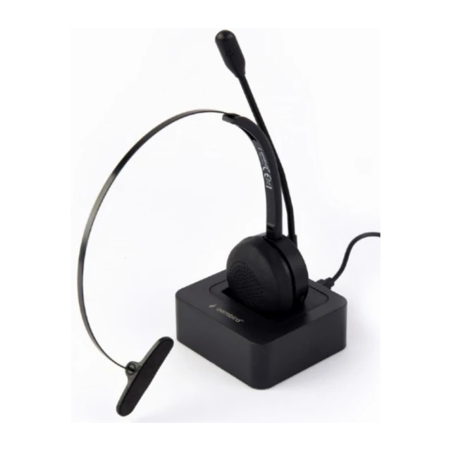 BTHS-M-01 Gembird Bluetooth slušalice za Call centar, mono, crne