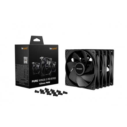 Case Cooler Be quiet Pure Wings 3 120mm PWM Reverse 3-Pack