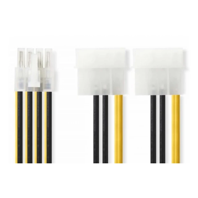 CCGP74400VA015 Interni adapter za napajanje 8 PIN-a - Molex kabl za maticnu plocu i CPU 15cm