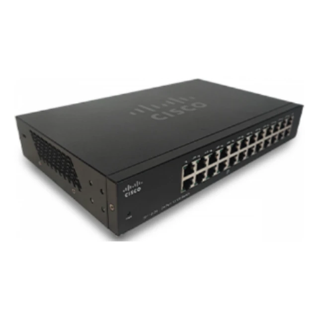 Cisco SF110-24 24-PORT 10/100 SWITCH REFABRIKOVAN