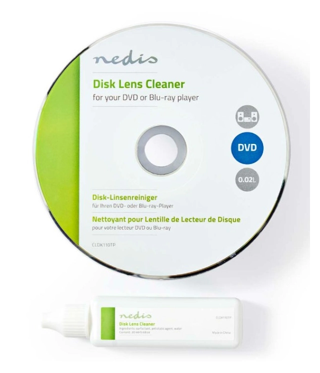 CLDK110TP Disk za ciscenje BluRay Player i DVD plejera 20ml