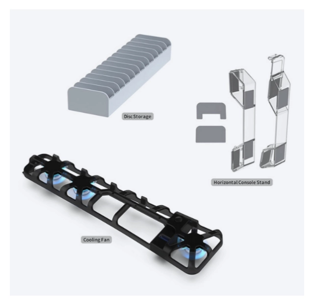 Cooler DOBE 3 in 1 PS5 Slim Kit  TP5-35129