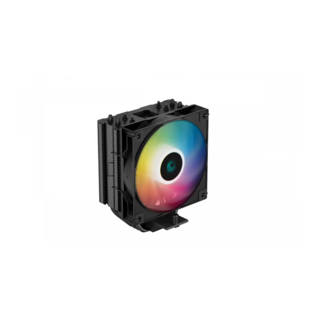CPU Hladnjak DeepCool AG400 DIGITAL ARGB CRNI, 4 HeatPipe R-AG400-BKADMN-G-1
