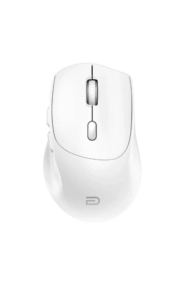 Cudy MS9945, bluetooth bežièni miš sa tihim klikovima 2.4 GHz,opticki USB 800-1600 DPI,White,112 mm