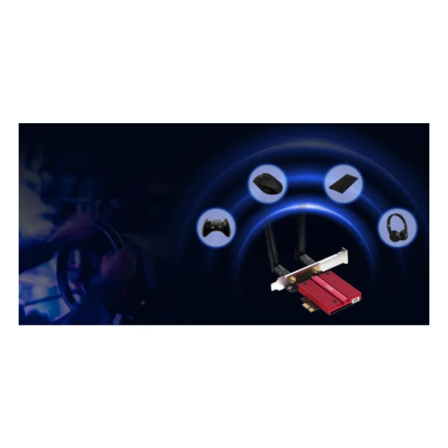 Cudy WE9300 BE9300 Wi-Fi 7 Bluetooth 5.4 PCI-E Adapter V1.0