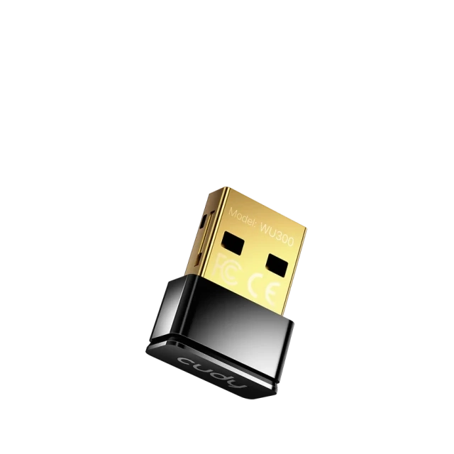 Cudy WU300, AX300 Wi-Fi 6 Nano USB adapter, 2.4 GHz, 286 Mbps