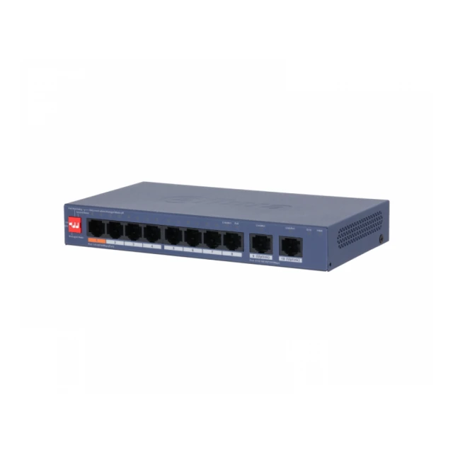 DAHUA CS4010-8ET2GT-60 10-Port Cloud Managed Desktop Switch with 8-Port PoE 