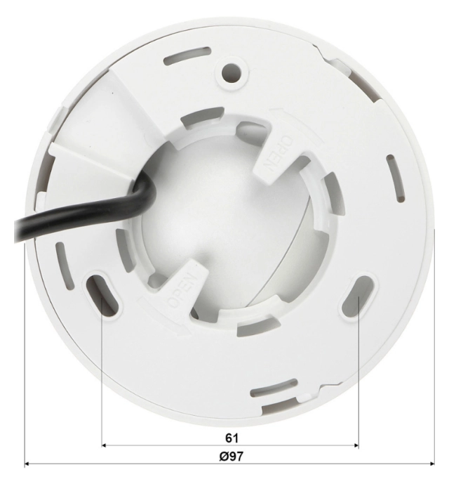 DAHUA HAC-HDW1200TMQ-A-0280B 2MP HDCVI IR Eyeball Camera 