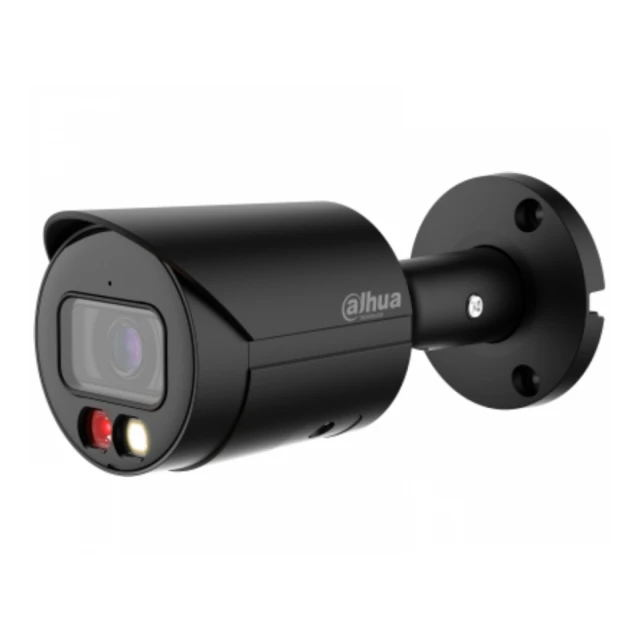 DAHUA_ IPC-HFW2449S-S-IL-0280B-BLACK 4MP Smart Dual Light Fixed-focal Bullet WizSense Network kamera crna 