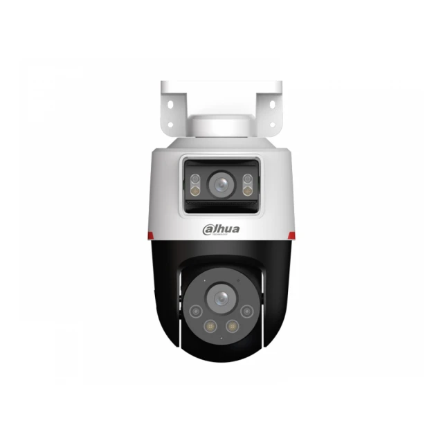 DAHUA IPC-PTS2249B-E2-S-PV-PRO 2+2 MP WizColor Active Deterrance Dual-lens Fixed-focal Pan & Tilt WizSense Network kamera 