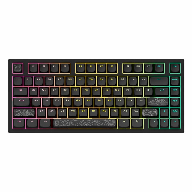 Dark Project ALU Terra Nostra Black - Wired Gaming Keyboard (ANSI/UA)