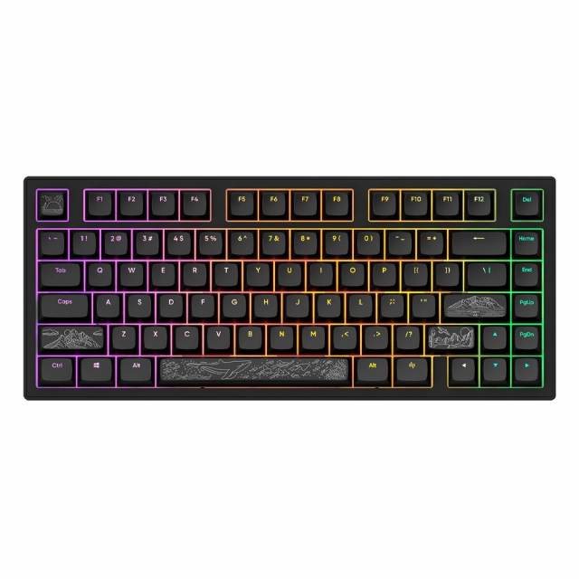 Dark Project ALU Terra Nostra R2 Black - Wired Gaming Keyboard (ANSI)