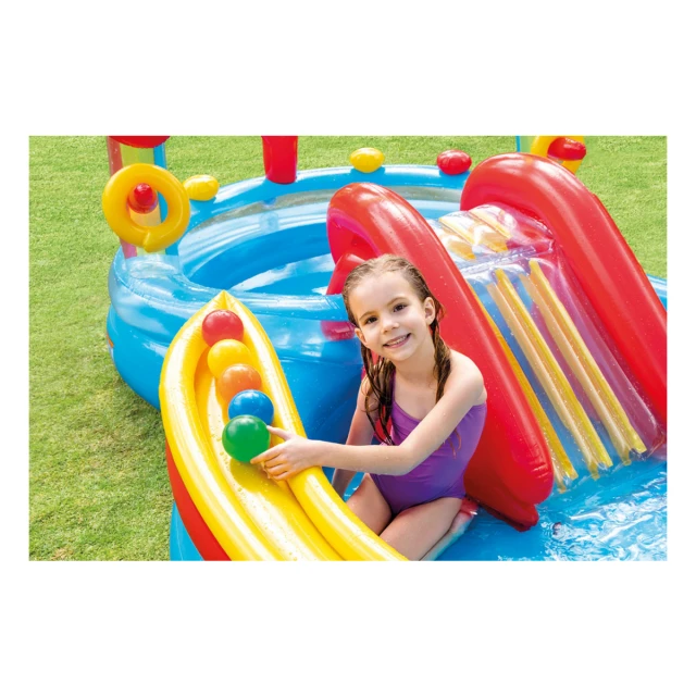 Dečji bazen 2.97 x 1.93 x 1.35m Rainbow Ring Play Center
