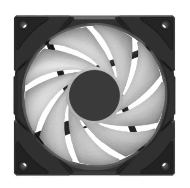 DeepCool CG580 FAN *BK R (BULK) Ventilator za kuciste 120x120x25mm ARGB,1,300 RPM,Black Reverzibilni