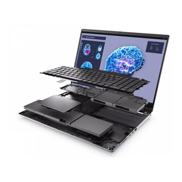 DELL Precision M7680 16 inch FHD+ 500nits i9-13950HX 32GB 1TB SSD RTX 3050 12GB Backlit FP SC Win11Pro 3yr ProSupport laptop 