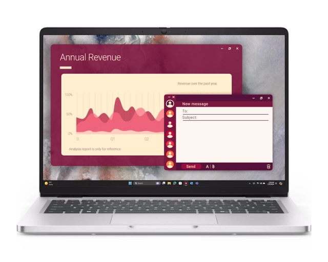 DELL Pro 14 14 inch FHD+ 300nits Core 5 120U 16GB 512GB SSD Backlit FP Win11Pro 3yr ProSupport 