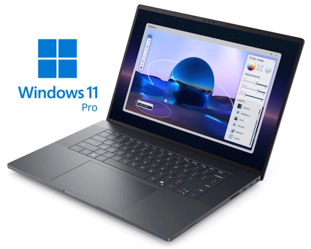 DELL Pro Max 16 Premium 16 inch FHD+ 120Hz 500nits Core Ultra 9 285H 64GB 1TB SSD RTX PRO 2000 8GB Backlit FP Win11Pro 3yr ProSupport laptop 