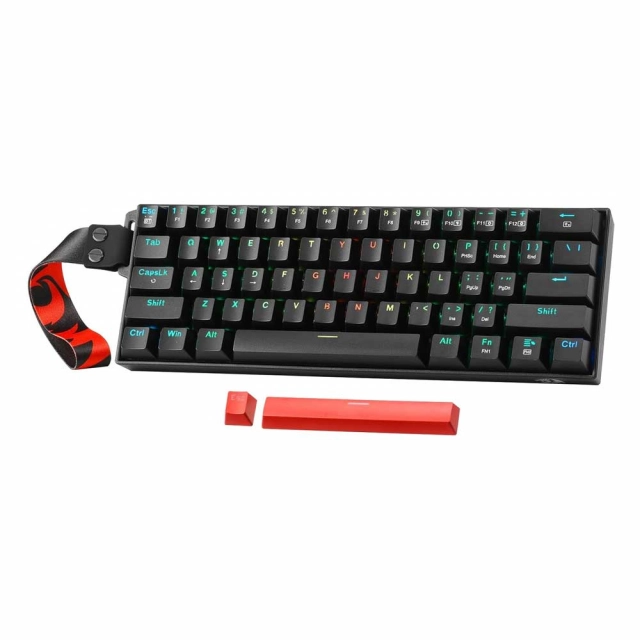 Draconic K530 Pro Plus Bluetooth/Wired Mechanical 60% Gaming Keyboard w/strap