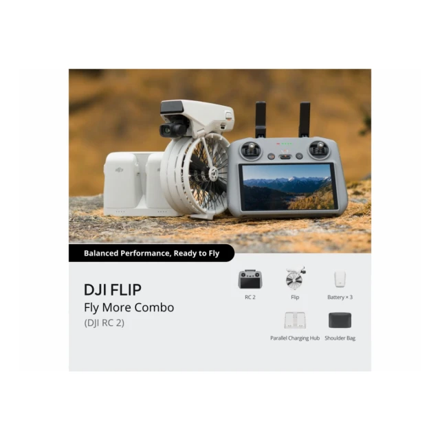 Dron DJI Flip Fly More Combo (DJI RC2)