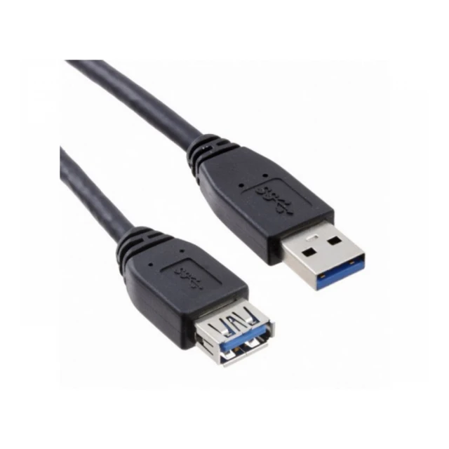 E-GREEN Kabl USB 3.0 A - USB A M/F (produžni) 1.8m crni 