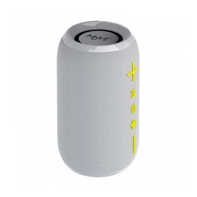 EchoGo Bluetooth Speaker Light Gray