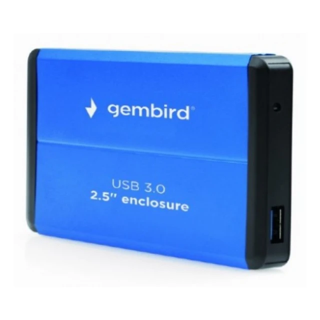 EE2-U3S-2-B Gembird USB 3.0 Externo kuciste za 2.5 SATA hard diskove plavi FO