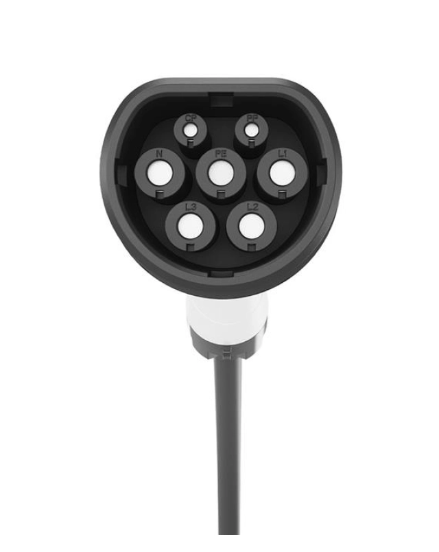 EV-T2MF-3.7KW-8M Gembird Kabl za punjenje Tip 2, 16A, jednofazni (3,7 kW), 8 m